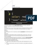 Anatomía de Una Regla CSS PDF