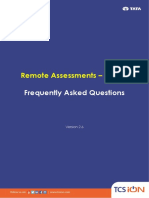 A iON Remote Assessments-FAQ-Documentation