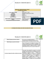 Ficha de Trabajo Comunitario Ii