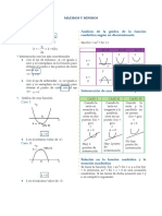 Función Cuadrática para Quinto Grado de Secundaria