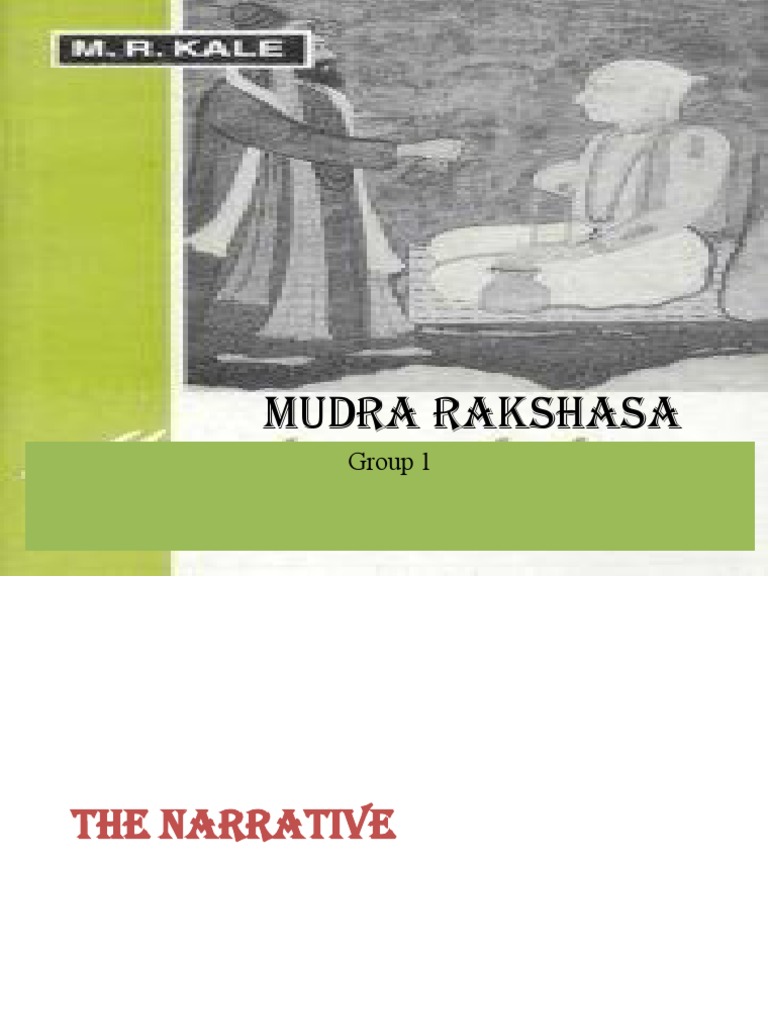 Mudra Rakshasa - Group 1 | PDF