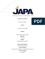 TArea I Investigacion de Mercados I