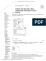 Paramètres de Données Dans ComboBoxAdv Windows Forms (Classique)