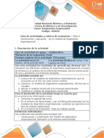 Guia de Actividades y Rúbrica de Evaluación - Unidad 1 y 2 - Construcción y Aplicación de Un Modelo de Diagnóstico Organizacional - Fase 4 PDF