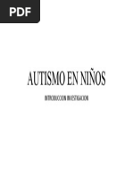 AUTISMO