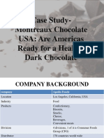 Case Study-Montreaux Chocolate USA: Are Americas Ready For A Healthy Dark Chocolate