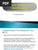 PTT Test Kit and Procedure Guide | PDF | Blood Plasma | Coagulation