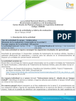 Guia de Actividades y Rúbrica de Evaluación - Tarea 3 - Diseño de Un Tanque Imhoff