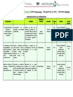 Planificación Grupo Estable 4to D I Lapso Glomelys Lopez 2020 2021