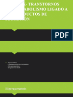 Transtornos Del Metabolismo Ligado A Los Productos de Secreción