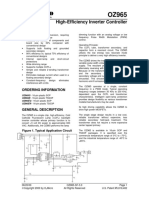 High-Efficiency Inverter Controller: Features