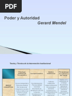 Mendel Poder y Autoridad