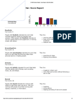 2 o Net Interest Profiler Score Report at My Next Move