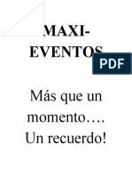 Maxi - Eventos ...