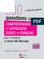 200 questions de compréhension et expression écrite en français pour s'entraîner au Score IAE-Message 2016.pdf