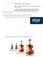 Los instrumentos de La Orquesta