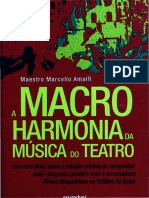 AMALFI, Marcello - A Macro Harmonia Da Música Do Teatro PDF