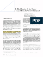 El Sistema de Clasificación de los Bienes (1)