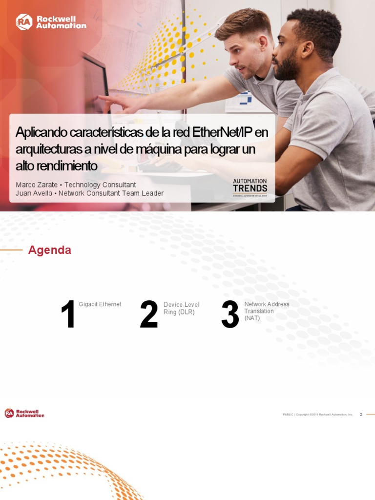 Aplicando Características de La Red EtherNet-IP en Arquitecturas A ...