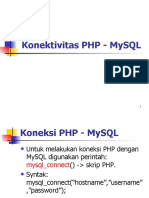 Koneksi Form DGN MySQL