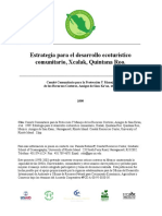 Estrategia para el desarrollo ecoturistico XCALAK Quintana.pdf