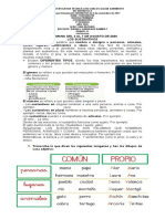 CASTELLANO 3° PERIODO