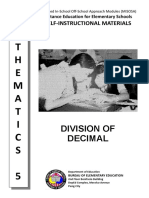 24 - Division of Decimals