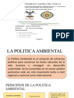 Políticas ambientales y RSE del sector empresarial