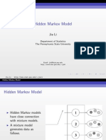 Hidden Markov Model - Jia Li