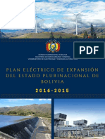 Plan Eléctrico de Expansión del Estado Plurinacional de Bolivia 2016-2025