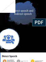 Direct and Indirect Speech Presentation