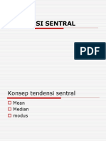 Tendensi Sentral Dan Dipersi