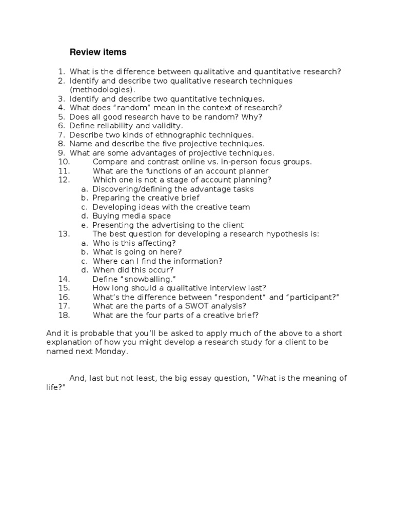 Research Methods and Techniques Overview | PDF