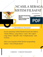 Pancasila Sebagai Sistem Filsafat - Kelompok 5