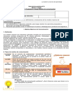 Guía 6. Lenguaje. 2° Medio PDF