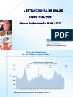 Sala Situacional SE 07 - 2020