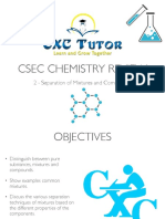 Mixtures and Compounds