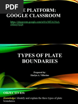 Plate Boundaries