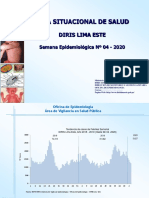 Sala Situacional SE 04 - 2020