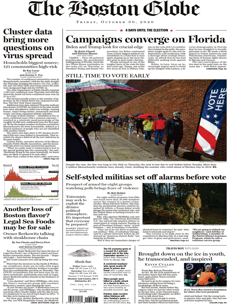 The Boston Globe 30 10 2020 PDF PDF France