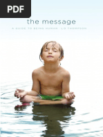Download THE MESSAGE A Guide to Being Human SAMPLE by DIVINE ARTS SN48252160 doc pdf