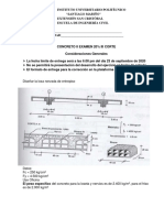 Examen Concreto II - 20% III Corte PDF