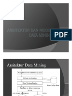 Arsitektur Model Data Mining