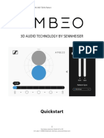 Sennheiser AMBEO MKH 800 TWIN Quickstart PDF