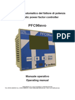 PFC96evo: Regolatore Automatico Del Fattore Di Potenza Automatic Power Factor Controller
