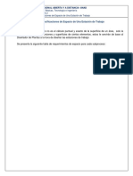 Anexo 2 - Especificaciones de Espacio de Una Estación de Trabajo