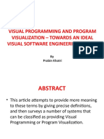 Visual Programming and Program Visualization - Towards An Ideal Visual Software Engineering System