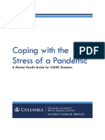 Coping With The Stress of A Pandemic: A Mental Health Guide For CUIMC Students