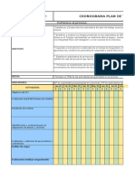 Cronograma Plan de Trabajo