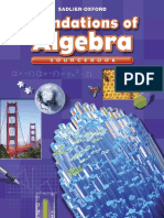Foundations of Algebra Text Book (Grade 8) PDF